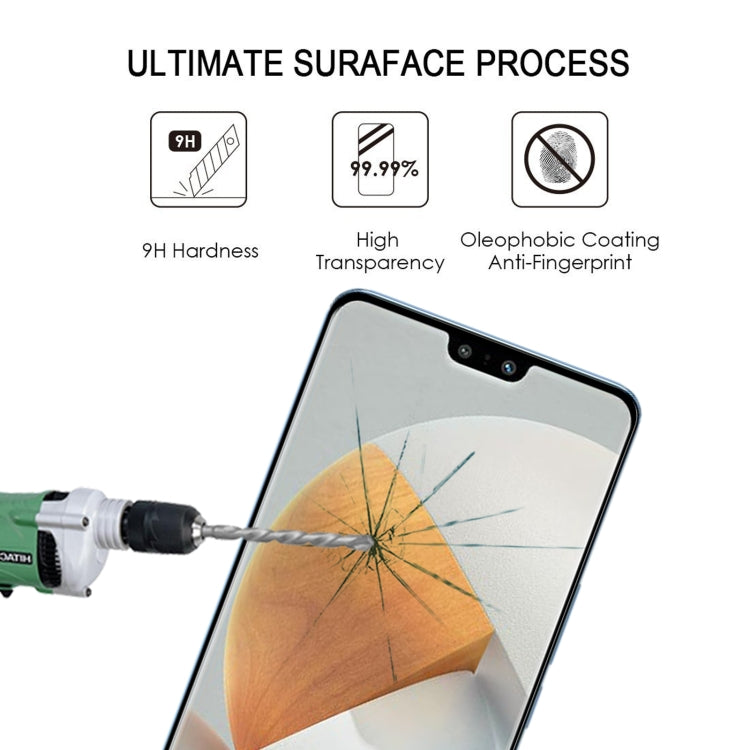 Full Glue Cover Screen Protector Tempered Glass Film For vivo S12 / V23 5G - vivo Tempered Glass by PMC Jewellery | Online Shopping South Africa | PMC Jewellery | Buy Now Pay Later Mobicred