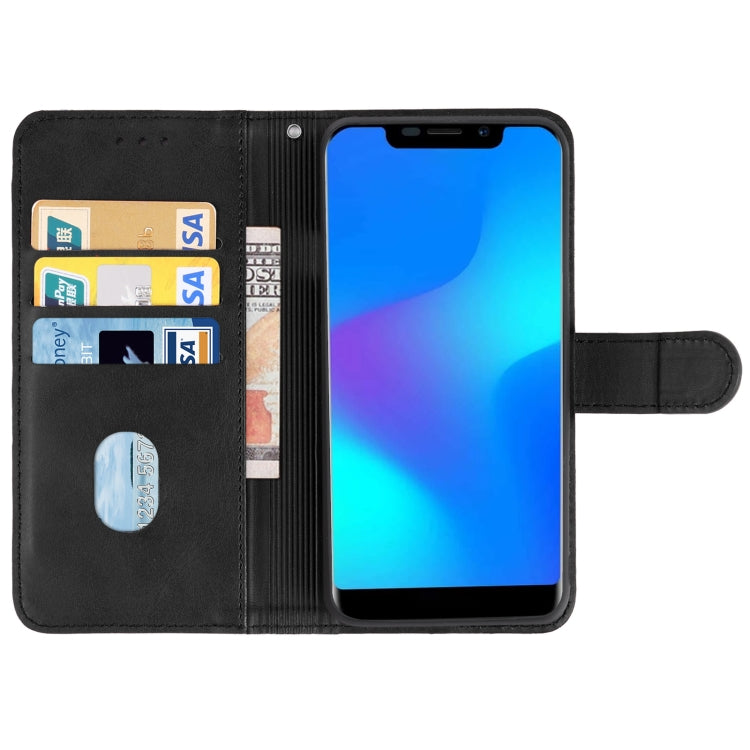 Leather Phone Case For DOOGEE X70(Black) - Doogee Cases by PMC Jewellery | Online Shopping South Africa | PMC Jewellery | Buy Now Pay Later Mobicred