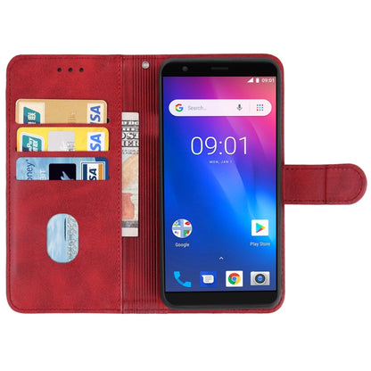 Leather Phone Case For Ulefone S1(Red) - Ulefone Cases by PMC Jewellery | Online Shopping South Africa | PMC Jewellery | Buy Now Pay Later Mobicred