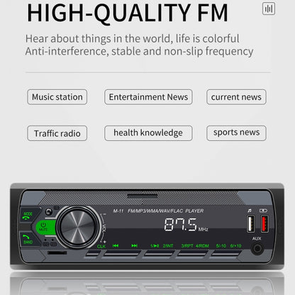 M11 Car Bluetooth MP3 Player Support Mobile Phone Interconnection / FM / TF Card - Car MP3 & MP4 & MP5 by PMC Jewellery | Online Shopping South Africa | PMC Jewellery | Buy Now Pay Later Mobicred