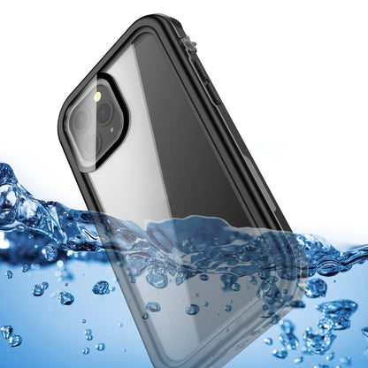 For iPhone 12 mini Waterproof Full Coverage PC + TPU Phone Case (Black) - iPhone 12 mini Cases by PMC Jewellery | Online Shopping South Africa | PMC Jewellery