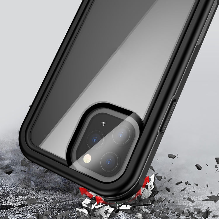 For iPhone 12 mini Waterproof Full Coverage PC + TPU Phone Case (Black) - iPhone 12 mini Cases by PMC Jewellery | Online Shopping South Africa | PMC Jewellery