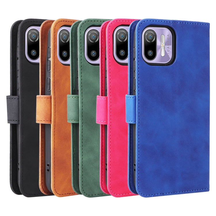 For Ulefone Note 6 Skin Feel Magnetic Flip Leather Phone Case(Rose Gold) - Ulefone Cases by PMC Jewellery | Online Shopping South Africa | PMC Jewellery | Buy Now Pay Later Mobicred