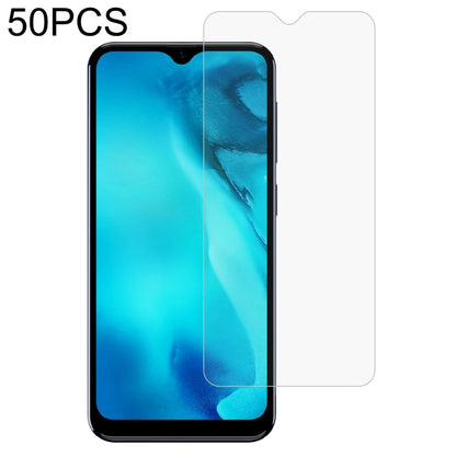 50 PCS 0.26mm 9H 2.5D Tempered Glass Film For Doogee X93 - For Doogee by PMC Jewellery | Online Shopping South Africa | PMC Jewellery | Buy Now Pay Later Mobicred