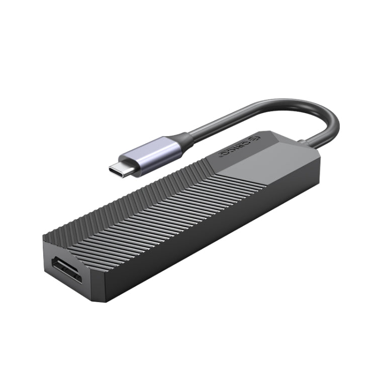 ORICO MDK-6P-GY-BP 6 In 1 Type-C / USB-C Multifunctional Docking Station(Grey) - free shipping - PMC Jewellery - Order now!