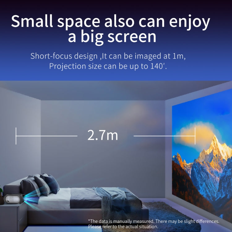 T7i 720P 200 ANSI Home Theater LED HD Digital Projector, Basic Version, AU Plug(Silver Grey) - LED Projector by PMC Jewellery | Online Shopping South Africa | PMC Jewellery | Buy Now Pay Later Mobicred