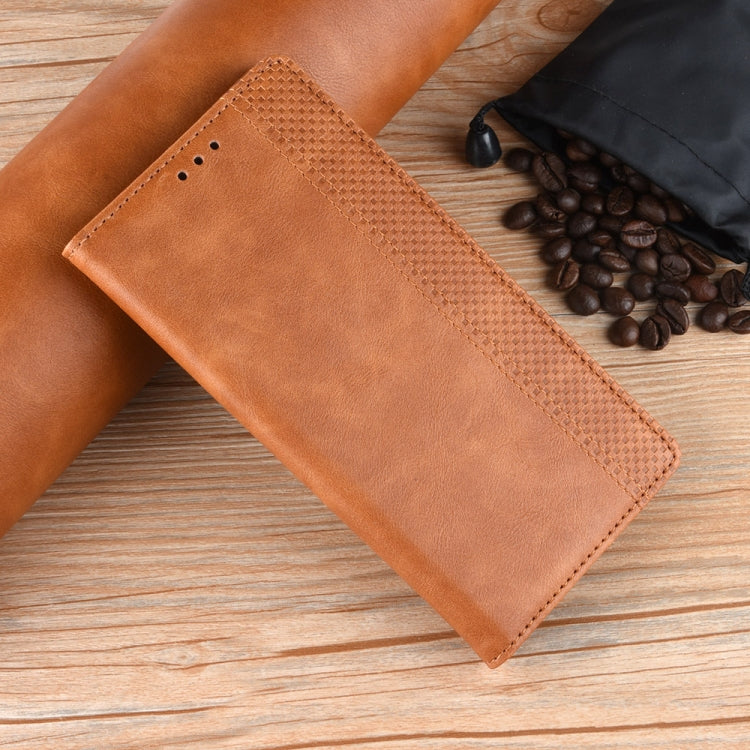 For Doogee S96 Pro Magnetic Buckle Retro Texture Leather Phone Case(Brown) - Doogee Cases by PMC TechLife | Online Shopping South Africa | PMC TechLife | Buy Now Pay Later Mobicred