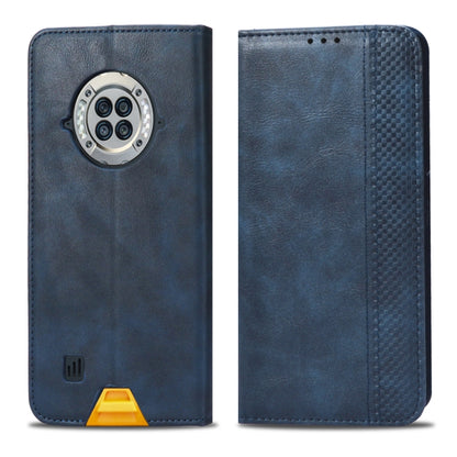 For Doogee S96 Pro Magnetic Buckle Retro Texture Leather Phone Case(Blue) - Doogee Cases by PMC Jewellery | Online Shopping South Africa | PMC Jewellery | Buy Now Pay Later Mobicred