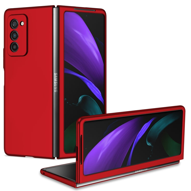 For Samsung Galaxy Z Fold2 5G Armor Foldable Phone Case(Red) - Galaxy Phone Cases by PMC Jewellery | Online Shopping South Africa | PMC Jewellery