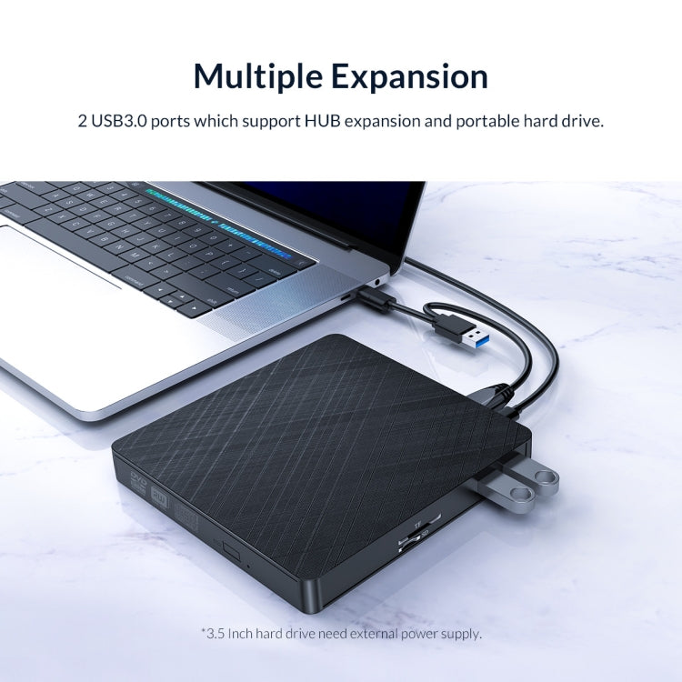 ORICO XD010 External Optical Drive Extension(Black) - free shipping - PMC Jewellery - Order now!