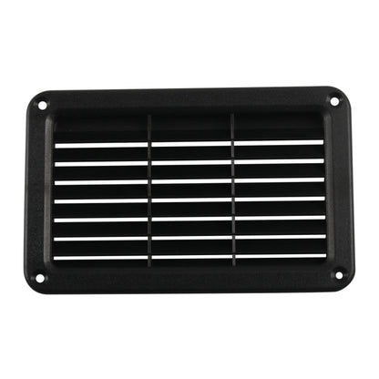 A6789 193x122mm RV / Bus Oblique Louver Outlet Panel with Screws(Black) - Air Conditioning System by PMC Jewellery | Online Shopping South Africa | PMC Jewellery