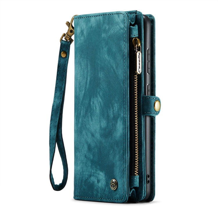 For Samsung Galaxy S22 5G CaseMe-008 Detachable Multifunctional Horizontal Flip Leather Case(Green) - Galaxy S22 5G Cases by CaseMe | Online Shopping South Africa | PMC Jewellery | Buy Now Pay Later Mobicred