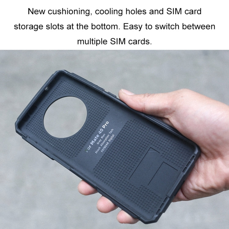 For Huawei Mate 40 / Mate 40E FATBEAR Graphene Cooling Shockproof Case(Green) - free shipping - PMC TechLife - Order now!