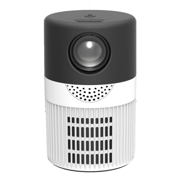 T400 100 inch Screen 3000 Lumens LED Mini Projector, Plug Type:US Plug(Black White) - Mini Projector by PMC TechLife | Online Shopping South Africa | PMC TechLife | Buy Now Pay Later Mobicred
