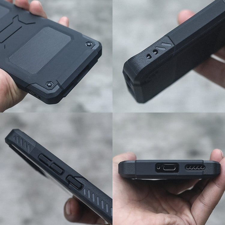 For Huawei P50 FATBEAR Armor Shockproof Cooling Phone Case(Black) - Huawei Cases by FATBEAR | Online Shopping South Africa | PMC TechLife | Buy Now Pay Later Mobicred