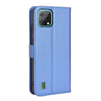 For Blackview A55 Diamond Texture Leather Phone Case(Blue) - More Brand by PMC Jewellery | Online Shopping South Africa | PMC Jewellery | Buy Now Pay Later Mobicred