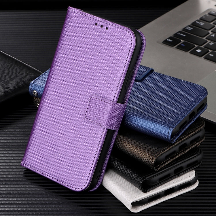 For Ulefone Note 12P Diamond Texture Leather Phone Case(Blue) - Ulefone Cases by PMC Jewellery | Online Shopping South Africa | PMC Jewellery | Buy Now Pay Later Mobicred