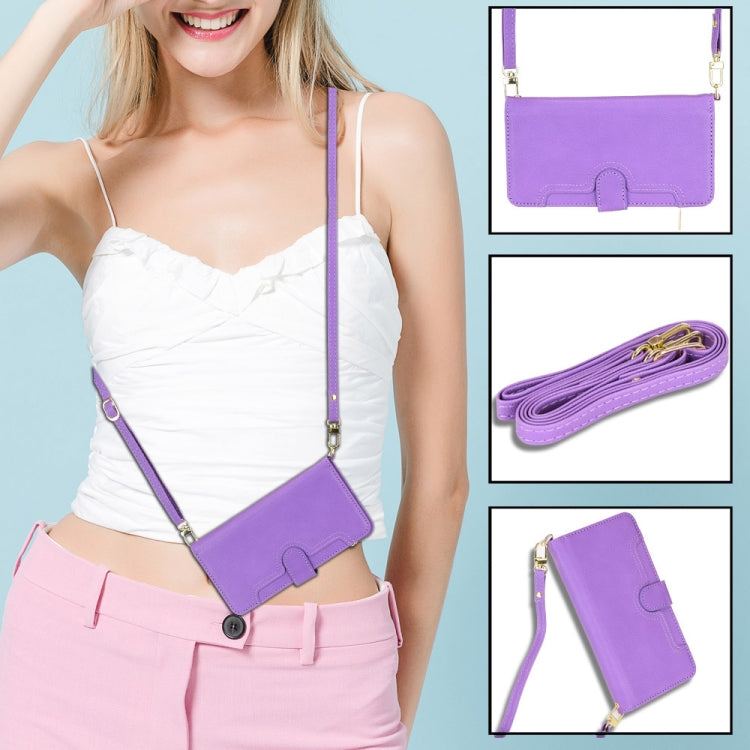 For Blackview A90 Litchi Texture Zipper Leather Phone Case(Purple) - More Brand by PMC Jewellery | Online Shopping South Africa | PMC Jewellery | Buy Now Pay Later Mobicred