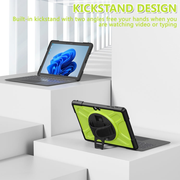 For Microsoft Surface Go 4 / 3 / 2 / 1 TPU + PC Tablet Case(Yellow Green) - Others by PMC TechLife | Online Shopping South Africa | PMC TechLife | Buy Now Pay Later Mobicred