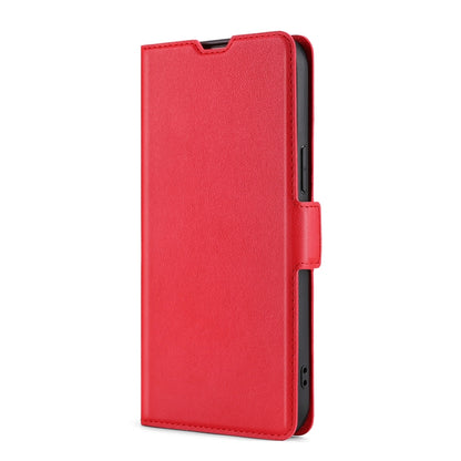 For Doogee X95 Ultra-thin Voltage Side Buckle PU + TPU Leather Phone Case(Red) - More Brand by PMC Jewellery | Online Shopping South Africa | PMC Jewellery | Buy Now Pay Later Mobicred