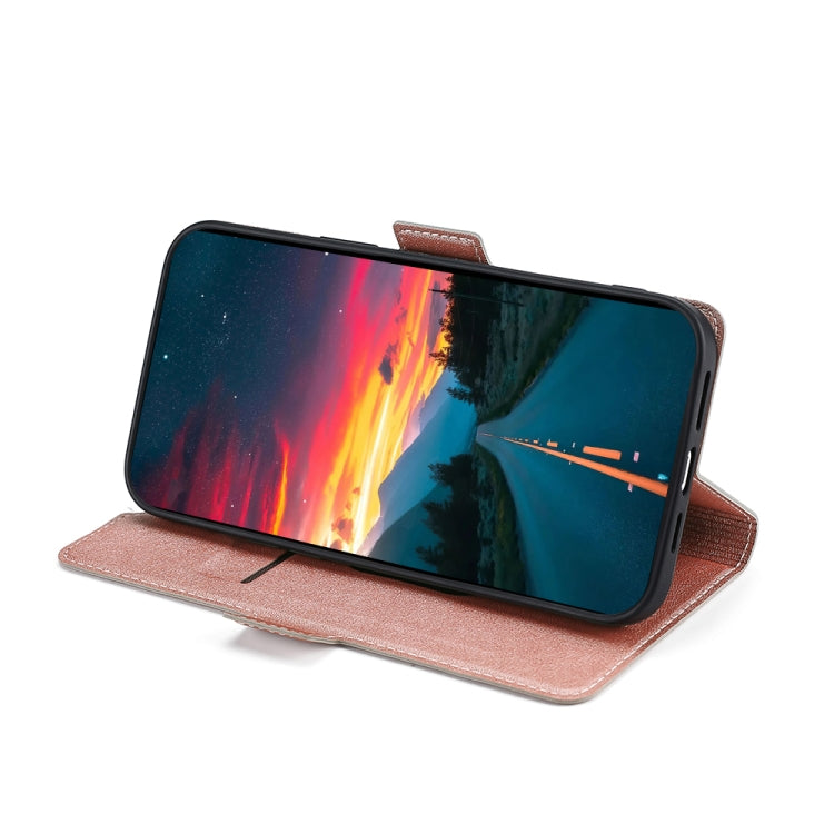 For Blackview A60 Pro Ultra-thin Voltage Side Buckle PU + TPU Leather Phone Case(Rose Gold) - More Brand by PMC Jewellery | Online Shopping South Africa | PMC Jewellery | Buy Now Pay Later Mobicred