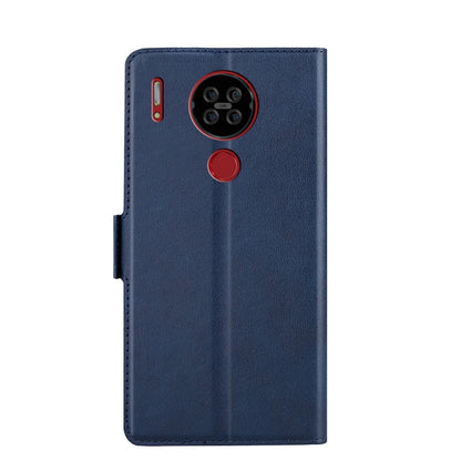 For Blackview A80 / A80S Ultra-thin Voltage Side Buckle PU + TPU Leather Phone Case(Blue) - More Brand by PMC Jewellery | Online Shopping South Africa | PMC Jewellery | Buy Now Pay Later Mobicred