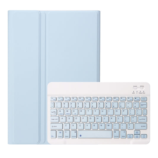 A08 Candy Color Ultra Thin Bluetooth Keyboard Leather Case For Samsung Galaxy Tab A8 10.5 2021 SM-X200 / SM-X205(White Ice) - Samsung Keyboard by PMC Jewellery | Online Shopping South Africa | PMC Jewellery