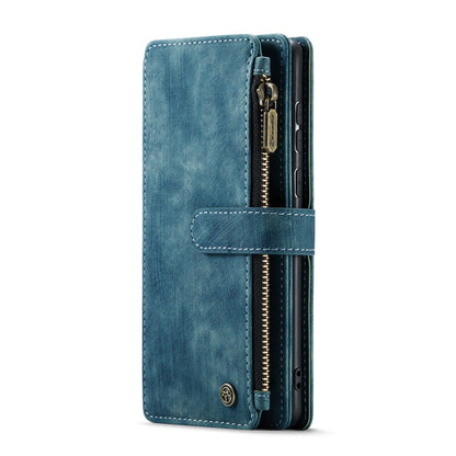 For Samsung Galaxy A53 5G CaseMe C30 Multifunctional Phone Leather Case with Holder & Card Slot & Wallet(Blue) - Galaxy Phone Cases by CaseMe | Online Shopping South Africa | PMC Jewellery | Buy Now Pay Later Mobicred