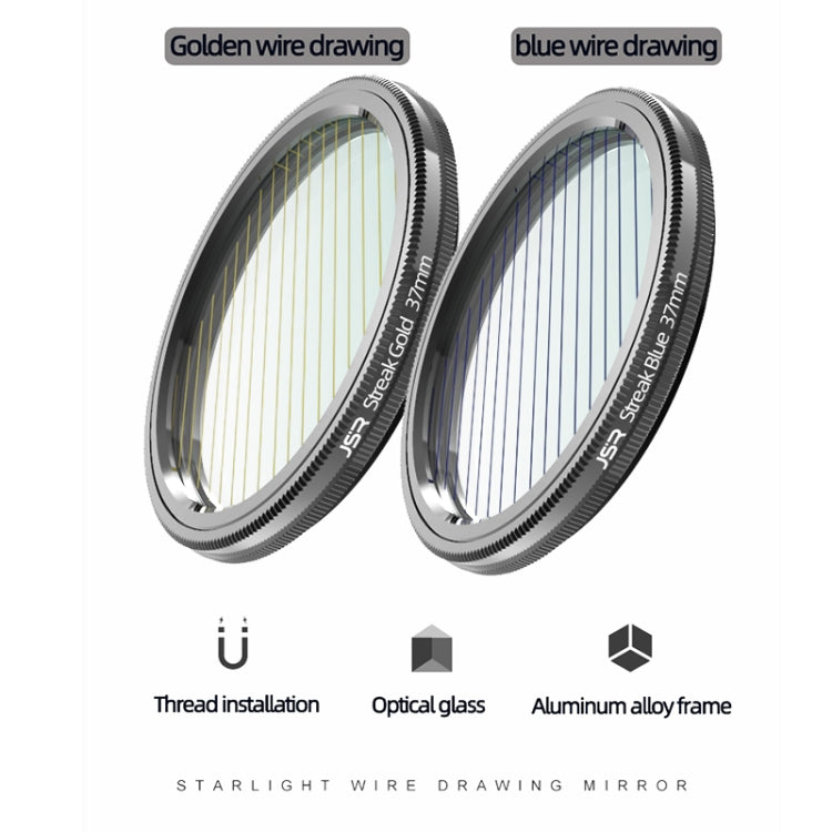 JSR Starlight Drawing Camera Lens Filter, Size:86mm(Streak Gold) - free shipping - PMC TechLife - Order now!