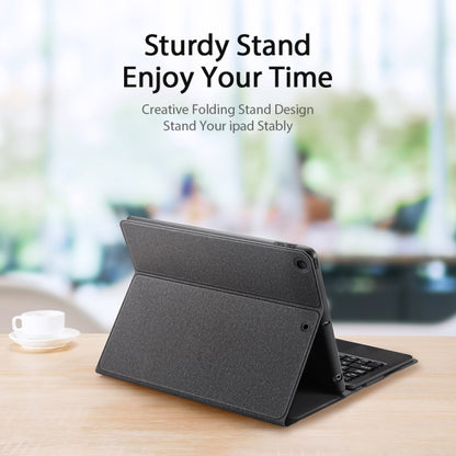 DUX DUCIS Bluetooth Keyboard Leather Case with Touchpad & Smart Sleep Function For iPad 10.2 2021 / 2020 / 2019(Black) - Universal by DUX DUCIS | Online Shopping South Africa | PMC Jewellery