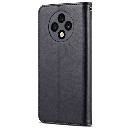 For U-Magic Enjoy 50 Plus AZNS Sheepskin Texture Flip Leather Phone Case(Black) - More Brand by AZNS | Online Shopping South Africa | PMC Jewellery | Buy Now Pay Later Mobicred