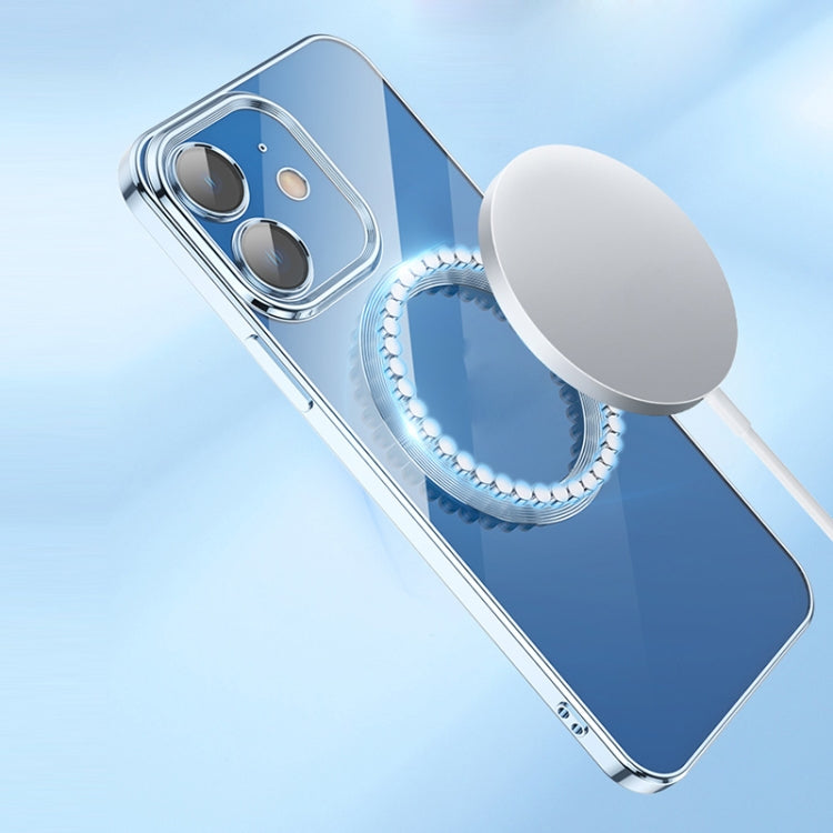 For iPhone 13 MagSafe Magnetic Electroplated Phone Case(Sierra Blue) - free shipping - PMC TechLife - Order now!