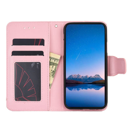 For Blackview A95 Crystal Texture Leather Phone Case(Pink) - More Brand by PMC Jewellery | Online Shopping South Africa | PMC Jewellery | Buy Now Pay Later Mobicred