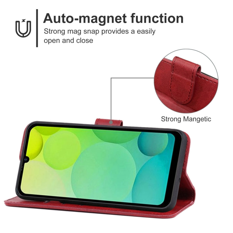 For Ulefone Note 6T Leather Phone Case(Red) - Ulefone Cases by PMC Jewellery | Online Shopping South Africa | PMC Jewellery | Buy Now Pay Later Mobicred