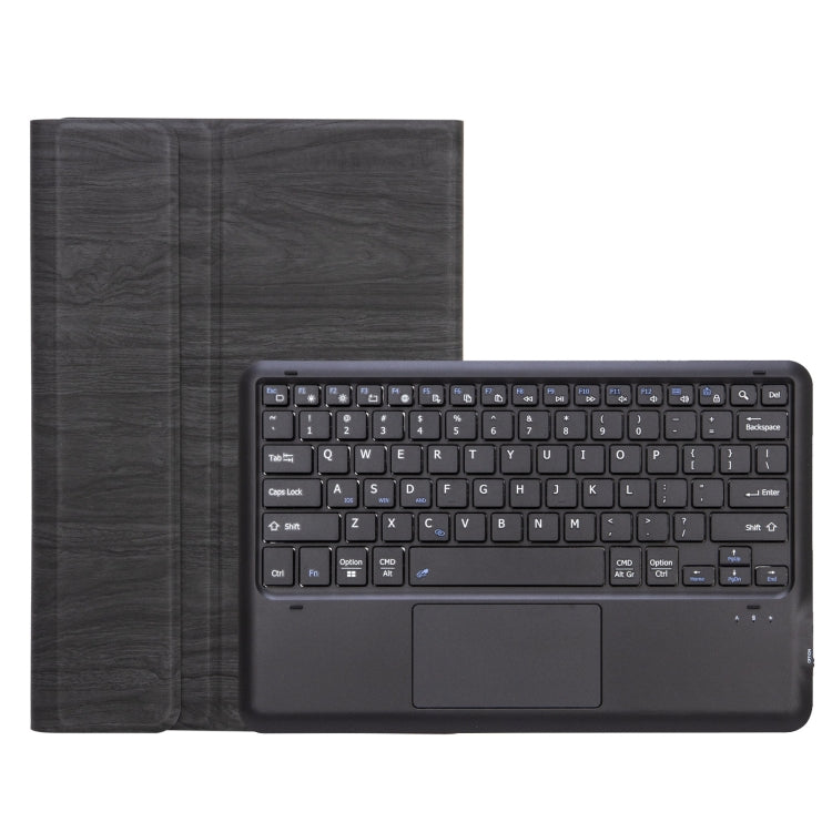 SF128-A Tree Texture Touchpad Bluetooth Keyboard Leather Tablet Case For Microsoft Surface Pro 8(Black) - Others Keyboard by PMC TechLife | Online Shopping South Africa | PMC TechLife