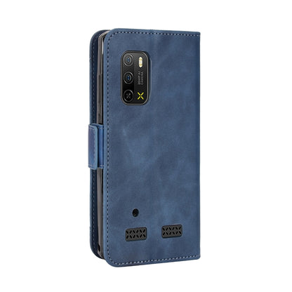 For Ulefone Armor X10 / X10 Pro Skin Feel Calf Texture Card Slots Leather Phone Case(Blue) - Ulefone Cases by PMC Jewellery | Online Shopping South Africa | PMC Jewellery | Buy Now Pay Later Mobicred