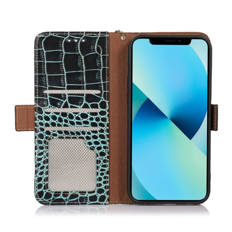 For Nokia C200 Crocodile Top Layer Cowhide Leather Phone Case(Green) - free shipping - PMC TechLife - Order now!