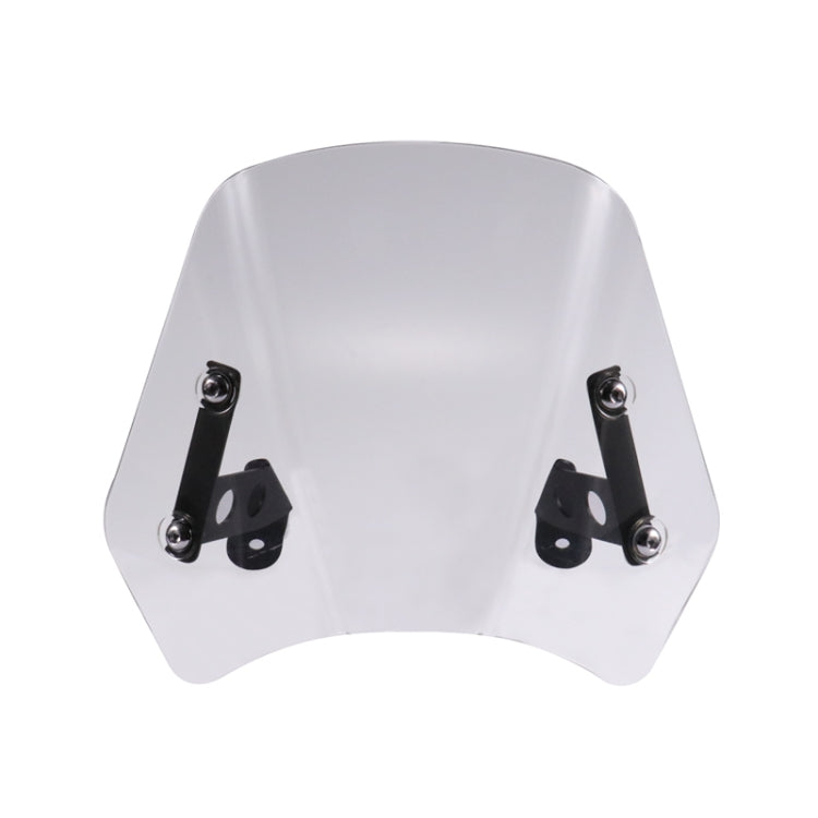 HP-DF016-B Motorcycle Front Windshield for Benelli Leoncino Trail 250(Transparent) - Others by PMC TechLife | Online Shopping South Africa | PMC TechLife | Buy Now Pay Later Mobicred