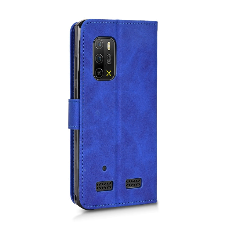 For Ulefone Armor X10 Skin Feel Magnetic Flip Leather Phone Case(Blue) - Ulefone Cases by PMC Jewellery | Online Shopping South Africa | PMC Jewellery | Buy Now Pay Later Mobicred