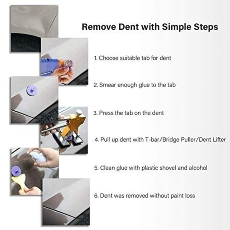 D3 96 in 1 Car Paintless Dent Dings Repair Lifter Tools Kit, Plug Type:UK Plug - Sheet Metal Tools by PMC TechLife | Online Shopping South Africa | PMC TechLife | Buy Now Pay Later Mobicred