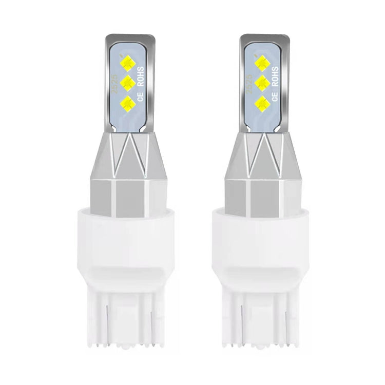 1 Pair 7440 DC 12V-24V 12W 1800LM Car LED Fog Light(White Light) - Fog / Driving Lights by PMC Jewellery | Online Shopping South Africa | PMC Jewellery | Buy Now Pay Later Mobicred