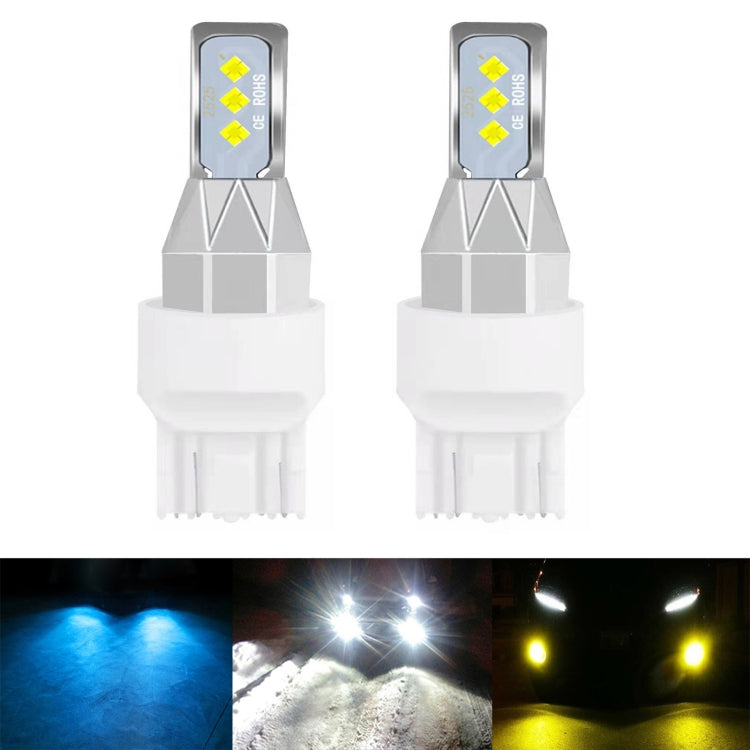 1 Pair 7440 DC 12V-24V 12W 1800LM Car LED Fog Light(White Light) - Fog / Driving Lights by PMC Jewellery | Online Shopping South Africa | PMC Jewellery | Buy Now Pay Later Mobicred