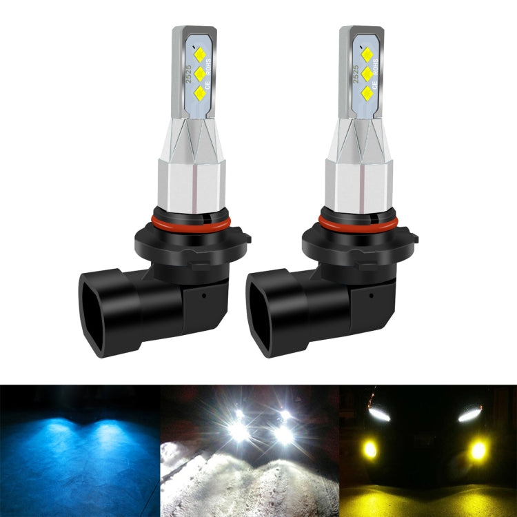 1 Pair 9006 DC 12V-24V 12W 1800LM Car LED Fog Light(Ice Blue Light) - Fog / Driving Lights by PMC Jewellery | Online Shopping South Africa | PMC Jewellery | Buy Now Pay Later Mobicred