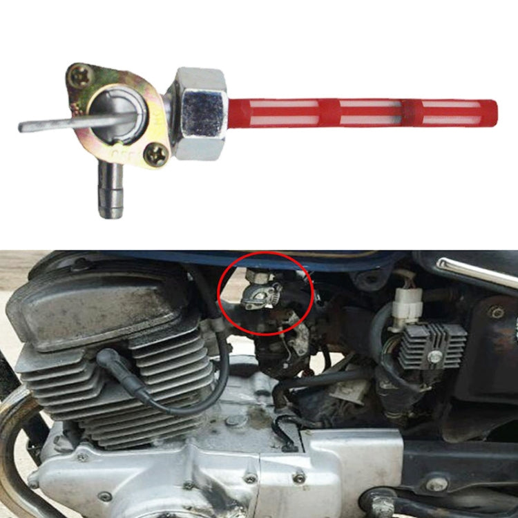 Motorcycle Fuel Tap Valve Petcock Fuel Tank Gas Switch for Honda CB400F 1977(White) - Replacement Parts by PMC Jewellery | Online Shopping South Africa | PMC Jewellery | Buy Now Pay Later Mobicred