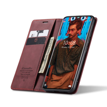 For Xiaomi 12 Pro CaseMe 013 Multifunctional Horizontal Flip Leather Phone Case(Wine Red) - Xiaomi Cases by CaseMe | Online Shopping South Africa | PMC Jewellery | Buy Now Pay Later Mobicred