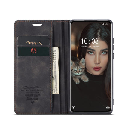 For Xiaomi 12 Pro CaseMe 013 Multifunctional Horizontal Flip Leather Phone Case(Black) - Xiaomi Cases by CaseMe | Online Shopping South Africa | PMC Jewellery | Buy Now Pay Later Mobicred