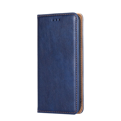 For Blackview A70 Gloss Oil Solid Color Magnetic Leather Phone Case(Blue) - More Brand by PMC Jewellery | Online Shopping South Africa | PMC Jewellery | Buy Now Pay Later Mobicred