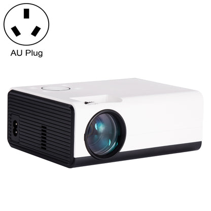 T01 800x480 2200 Lumens Mini LCD Digital Projector, Basic Version, AU Plug(White Black) - Mini Projector by PMC Jewellery | Online Shopping South Africa | PMC Jewellery | Buy Now Pay Later Mobicred