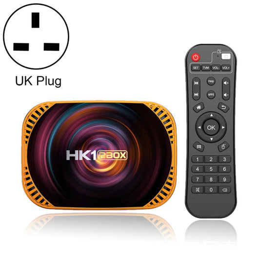 MECOOL HK1RBOX X4 4K TV Box, Android 11 Amlogic S905X4 CPU with RC 4GB+64GB(UK Plug) - Amlogic S905 by MECOOL | Online Shopping South Africa | PMC Jewellery | Buy Now Pay Later Mobicred