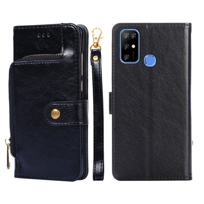 For DOOGEE X96 Pro Zipper Bag Leather Phone Case(Black) - More Brand by PMC Jewellery | Online Shopping South Africa | PMC Jewellery | Buy Now Pay Later Mobicred